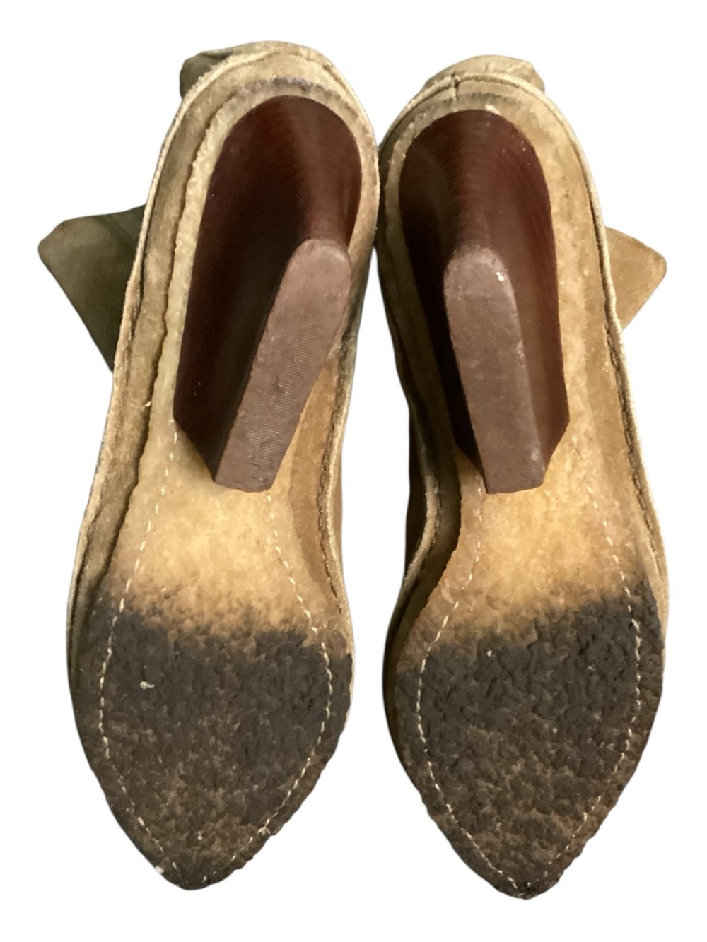 Tory Burch Lila Heeled Suede Ankle Boot - Picture 5 of 6